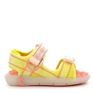 Buty dla dziewczynek - Sandały Kickers Kickjune 960740-30-133 S Żółty - miniaturka - grafika 1