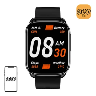 QCY WATCH GS Szary - Smartwatch - miniaturka - grafika 1