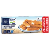 Dania mrożone - Frosta - Złote paluszki rybne z fileta - miniaturka - grafika 1