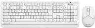Zestawy myszka + klawiatura - Klawiatura + mysz A4Tech A4tech Set klávesnice+myš FG1012, Bezdrátový, US, bílá FG1012-WH - miniaturka - grafika 1