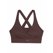 Biustonosze - Biustonosz sportowy damski 4FWSS24USBAF130 4F - miniaturka - grafika 1
