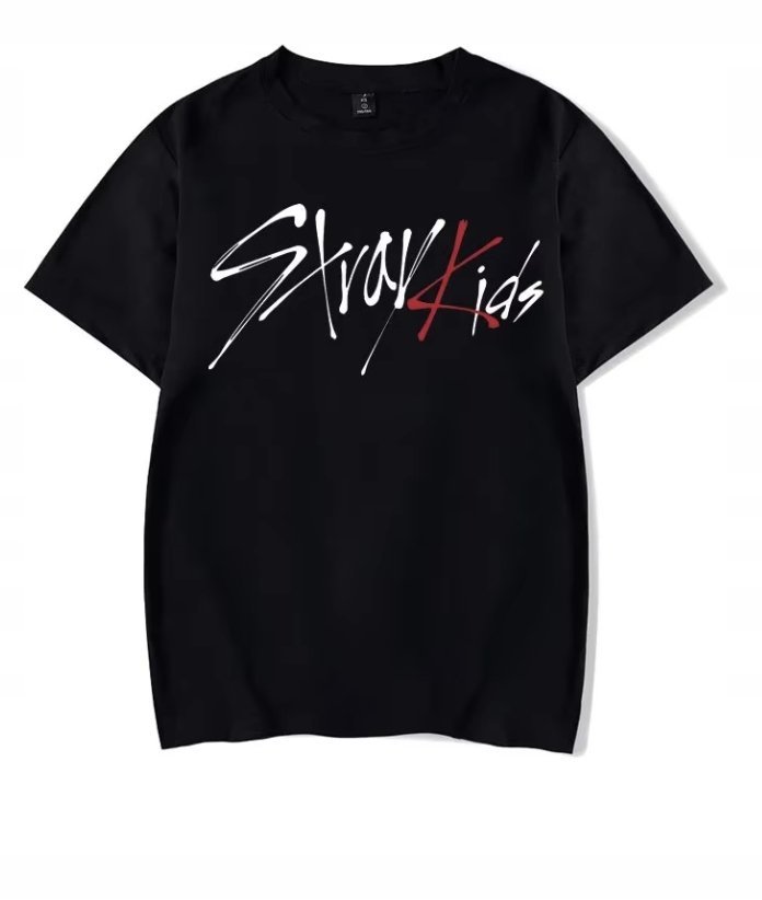 KOSZULKA Z NADRUKIEM MĘSKA ŚMIESZNA T-SHIRT STRAY KIDS K-POP BTS L #6