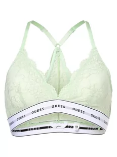 GUESS - Gorset damski, zielony - Biustonosze - miniaturka - grafika 1