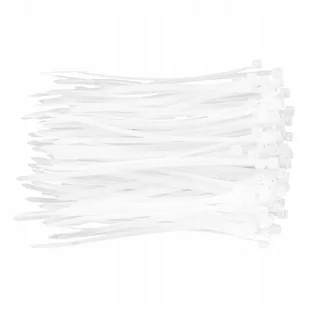 Opaski zaciskowe 2.5 x 100 mm, 100 szt., białe, NEO 01-605 - Pozostałe akcesoria sieciowe - miniaturka - grafika 1