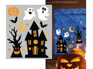 Halloween - Naklejki żelowe na szybę na Halloween - 1 op. - miniaturka - grafika 1