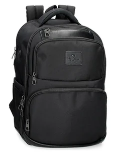 Pepe Jeans Plecak w kolorze czarnym - 29 x 40 x 16 cm - Plecaki - miniaturka - grafika 1