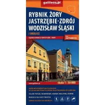 Plan Mapa - Rybnik,Żory,Jastrzębie-Zdrój, Wodzisław... praca zbiorowa
