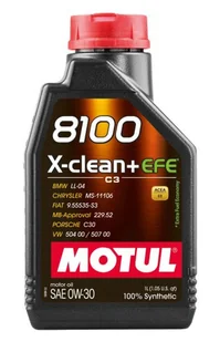 Motul 8100 X-Clean+ Efe 0W30 1L - Oleje silnikowe - miniaturka - grafika 1