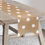 Dekoracje i nakrycia stołu na imprezę - Bieżnik papierowy kraft - FSC mix - miniaturka - grafika 1