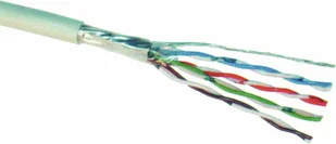 Kabel sieciowy S/CONN o maksymalnej łączności Kabel instalacyjny LAN, kat. 5e, F/UTP, sztywna żyła wewnętrzna, 500,0 m (75210-500S) - Kable miedziane - miniaturka - grafika 1