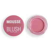Róże do policzków - Makeup Revolution Mousse Róż w Kremie Blossom Rose Pink 6g - miniaturka - grafika 1