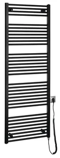 Aqualine Ogrzewanie - Element grzejny 60x168 cm, 800 W, czarny mat ILE66TB - Grzejniki łazienkowe - miniaturka - grafika 1