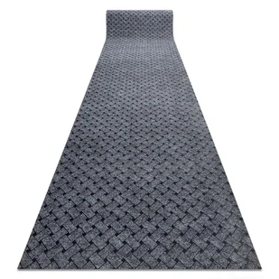 Wycieraczka antypoślizgowa 100 cm VECTRA 902 zewnętrzna, wewnętrzna, na gumie - jasny szary, 100x980 cm - Wycieraczki - miniaturka - grafika 1
