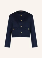 Marynarki i żakiety damskie - Tommy Hilfiger Żakiet Pudełkowy blau - miniaturka - grafika 1
