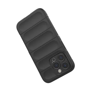 Magic Shield Case etui do iPhone 13 Pro elastyczny pancerny pokrowiec ciemnoniebieski - Etui i futerały do telefonów - miniaturka - grafika 3