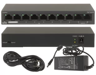 SWITCH POE 8+2 UNV NSW2020-10T-POE-IN - Akcesoria do monitoringu - miniaturka - grafika 3