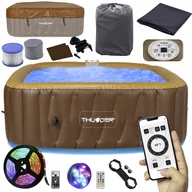 Baseny ogrodowe - Basen z hydromasażem 6-osobowy jacuzzi THUNDER BREVE - miniaturka - grafika 1