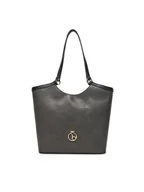 Torebki damskie - Nobo Torebka BAGT040-K019 Szary - miniaturka - grafika 1