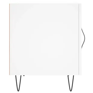 Szafki nocne, 2 szt., białe, 40x40x50 cm Lumarko! - Szafki nocne - miniaturka - grafika 6