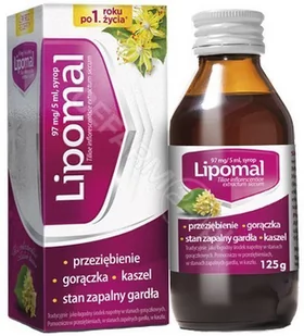 Aflofarm Lipomal syrop 125 g - Przeziębienie i grypa - miniaturka - grafika 1