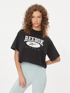 Koszulki i topy damskie - Reebok T-Shirt Classics Big Logo IL4636 Czarny Regular Fit - miniaturka - grafika 1
