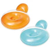 Materace dmuchane i koła do pływania - INTEX Fotel wielofunkcyjny 137 x 122 cm 58889 różowy - miniaturka - grafika 1