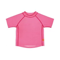 Stroje kąpielowe dla dziewczynek - Lassig Koszulka T-shirt do pływania Light pink UV 50+ 0-6 m-cy - grafika 1