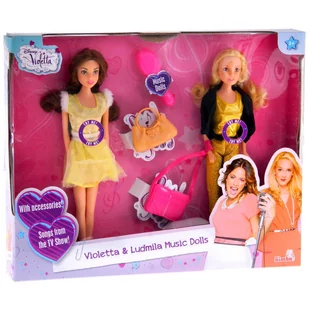 Simba Violetta Śpiewająca Violetta i Ludmiła 5730413 - Lalki dla dziewczynek - miniaturka - grafika 1