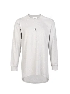 Koszulka z długim rękawem Longsleeve CLEANT Noise Long V3 Szara-M - Koszulki męskie Koszulka z długim rękawem Longsleeve CLEANT Noise Long V3 Szara-M - Koszulki męskie - miniaturka - grafika 1