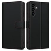 Etui i futerały do telefonów - Etui TECH-PROTECT Wallet RS do Samsung Galaxy A56 5G Czarno-czerwony - miniaturka - grafika 1