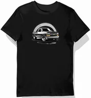 Koszulki męskie - Koszulka męska czarna z Dynamicznym Motywem Ciężarówki Silverado 3XL - miniaturka - grafika 1