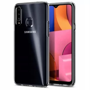 Spigen Liquid Crystal do Samsung Galaxy A20s Clear - Etui i futerały do telefonów - miniaturka - grafika 2
