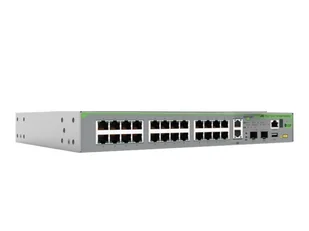 Allied Telesis AT-GS970EMX/28-50 łącza sieciowe Zarządzany L3 Gigabit Ethernet (10/100/1000) Szary - Pozostałe akcesoria sieciowe - miniaturka - grafika 1