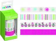 Scrapbooking - Heyda, ozdobne taśmy papierowe, Pompony, 4 sztuki - miniaturka - grafika 1