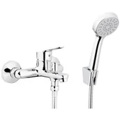 Baterie wannowe i prysznicowe - Bateria wannowa natynkowa KFA ARMATURA Sparc 5414-510-00 Chrom - miniaturka - grafika 1