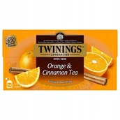 Herbata - TWININGS ORANGE&CINNAMON herbata czarna POMARAŃCZA&CYNAMON 25 kopert - miniaturka - grafika 1