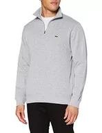 Bluzy męskie - Lacoste Bluza męska, Argent Chine, S - miniaturka - grafika 1