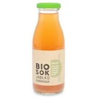 Soki i napoje niegazowane - OWOCOWE SMAKI (soki owocowe i warzywne, syropy) SOK JABŁKOWO-RABARBAROWY BIO 250 ml - OWOCOWE SMAKI BP-5902768762235 - miniaturka - grafika 1