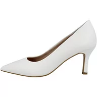 Czółenka - Tamaris Damskie czółenka 1-1-22434-20, Biała skóra, 39 eu - miniaturka - grafika 1