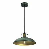 Lampy sufitowe - Milagro Lampa wisząca FELIX GREEN/GOLD 1xE27 MLP7709 - miniaturka - grafika 1
