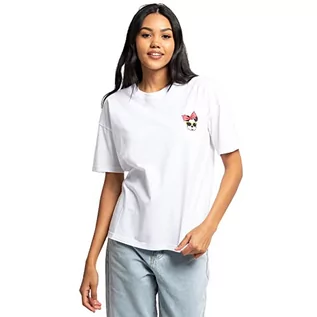 Koszulki i topy damskie - Disney Damska koszulka Minnie Timeless, biała, L - grafika 1