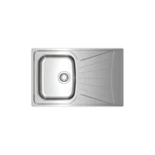 Zlewozmywaki - Zlewozmywak Teka STARBRIGHT 45 E-XN 1B 1D X 115120037 - miniaturka - grafika 1