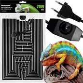 Akcesoria do terrarium - Heckermann Mata grzewcza do terrarium 42x28cm Heckermann N004 - miniaturka - grafika 1