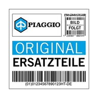 Części motocyklowe - Piaggio Listwa kierownicy, tył, czerwony, XRD challeging czerwony, 5A000121000Xrd - miniaturka - grafika 1