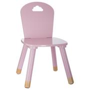 Krzesełka i taborety dla dzieci - Krzesło dziecięce  różowy - miniaturka - grafika 1