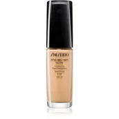 Pudry do twarzy - Shiseido Synchro Skin Glow luminizing Fluid Foundation Golden 4 30 ML - miniaturka - grafika 1