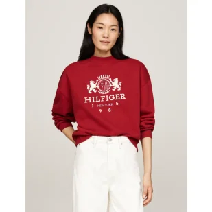 Tommy Hilfiger Bluza varsity | Regular Fit - Bluzy damskie - miniaturka - grafika 1
