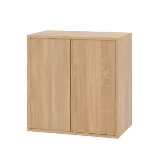 Boxie 2-drzwiowa szafka ścienna 80x80x37 cm dąb sonoma - Szafki do salonu Boxie 2-drzwiowa szafka ścienna 80x80x37 cm dąb sonoma - Szafki do salonu - miniaturka - grafika 1