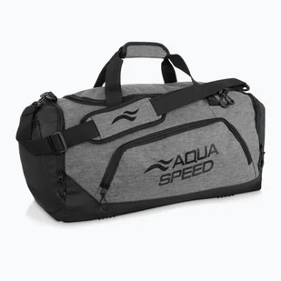 Torba treningowa AQUA-SPEED 43 l szara/czarna - Torby sportowe - miniaturka - grafika 1