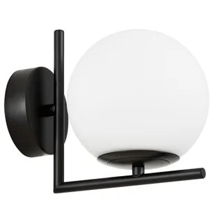 NOWOCZESNA LAMPA ŚCIENNA KINKIET CZARNY SORENTO D15 - Lampy ścienne - miniaturka - grafika 1